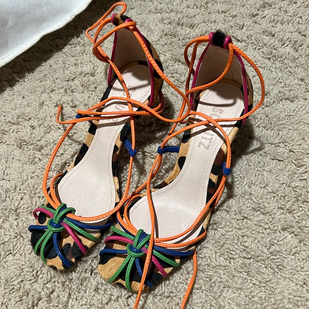 Schultz Sandals Animal Print